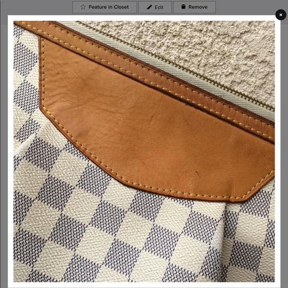 LOUIS VUITTON SIRACUSA MM DAMIER AZUR - Picture 2 of 7